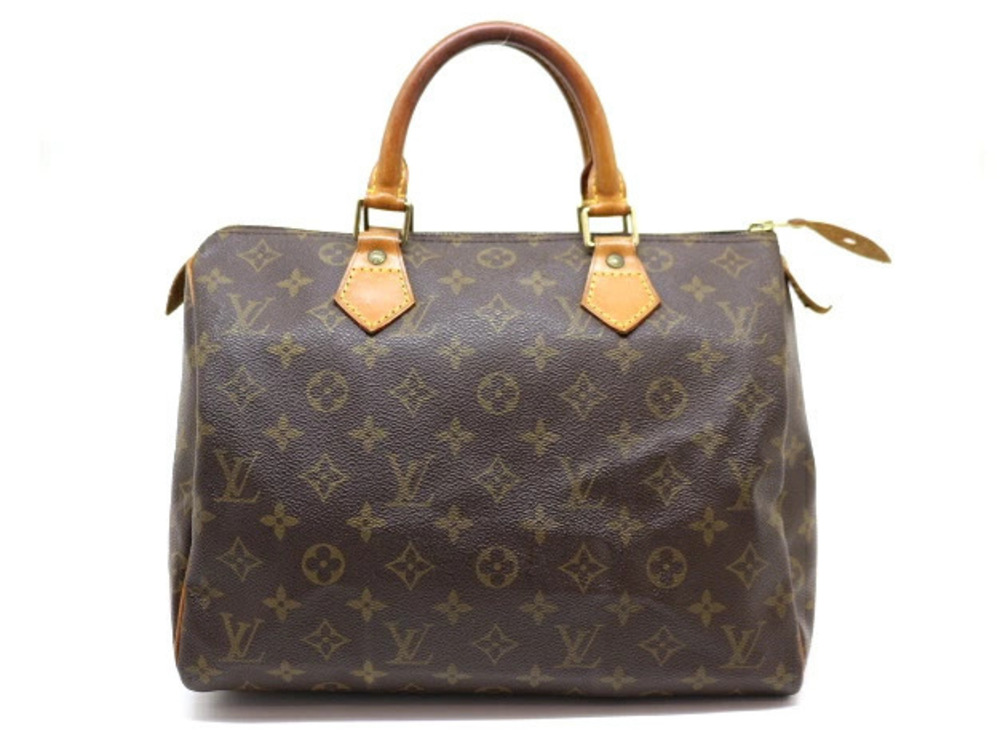 LOUIS VUITTON Speedy Handbag Boston Bag Monogram